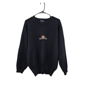 Bogner Women's Wool Embroidered Graphic Sweater - M